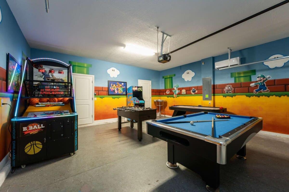 Charming 9Br Villa W Theme & Game Rooms By Disney Kissimmee Buitenkant foto
