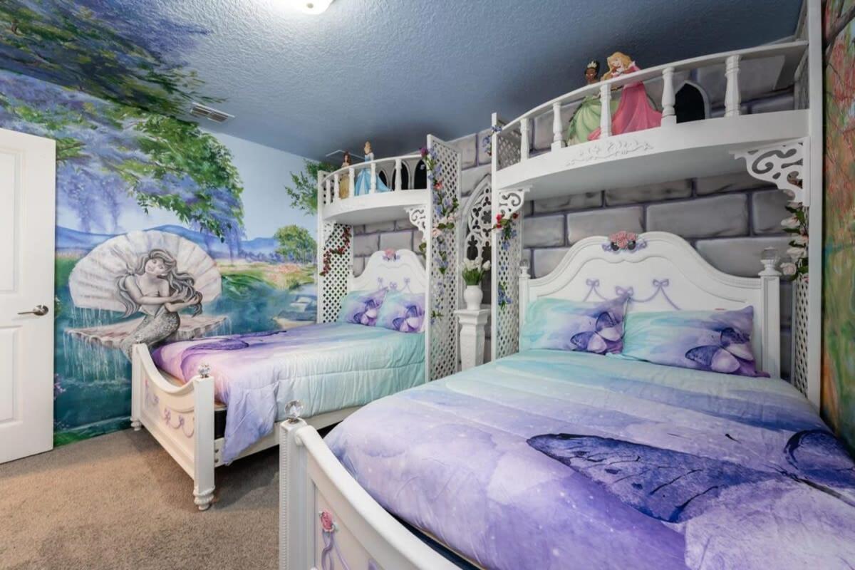 Charming 9Br Villa W Theme & Game Rooms By Disney Kissimmee Buitenkant foto